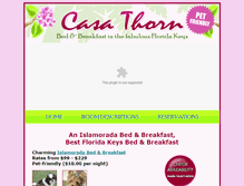 Tablet Screenshot of casathorn.com
